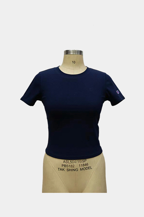 High-waisted short sleeve