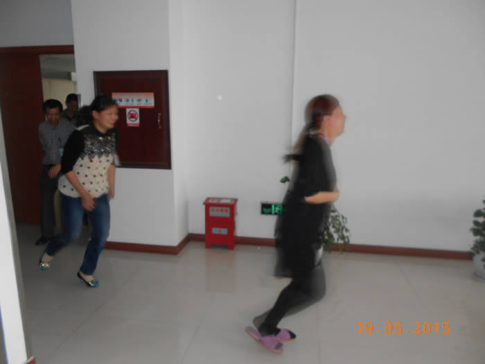 2015年上半年消防演习圆满成功